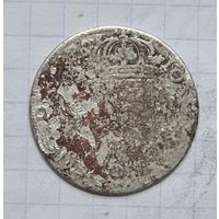 6 грош 1656 год