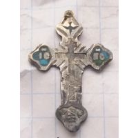 Крестик серебро  84