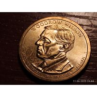 США 1 доллар 2013 Президент Вудро Вильсон D
