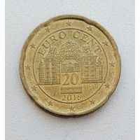 Австрия 20 евроцентов, 2016_ KM# 3140