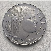 Италия 20 чентезимо, 1942 Магнетик  7-13-14