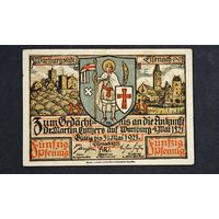 1921 год Германия 50 пфеннигов