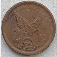 ЮАР 2 цента 1992 г.