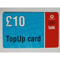 Телефонная карта. Англия