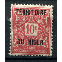 Французские колонии - Нигер - 1921г. - орнамент, служебные марки - 1 марка - MH [Mi 2]. #4-W1-131-A-1