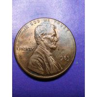 США 1 цент 1985