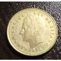 1 песета. 1975. Испания
