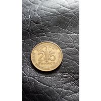 ТОГО 25 франков 1957 год