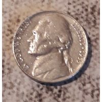 5 центов  1955 D США Джеферсон