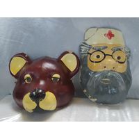 Две карнавальные маски + игрушки бонусом