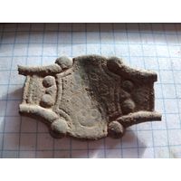 Накладка старая с узорами. Находка