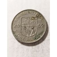 Маврикий 1 рупия 2002