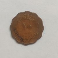 Египет 10 миллим 1943 г.