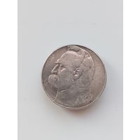 10 злотых Пилсудский 1935г.