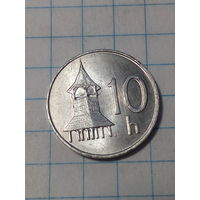 10 геллеров Словакия 1993 год