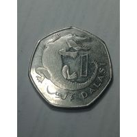Гамбия 1 даласи 2011 года .