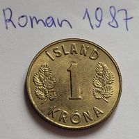 Исландия 1 крона 1975