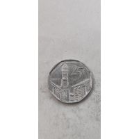 Куба 25 цент 2008