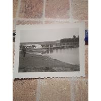 Фото немцы .переправа . Маленький формат