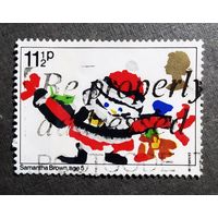 Марка Великобритания 1981 год Рождество