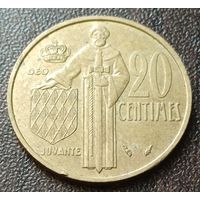 Монако 20 сантимов, 1978    ( 1-15-1 )