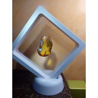 ИНКЛЮЗ -- ЖУК  в ЯНТАРЕ.ОГРОМНЫЙ!! .Редкий !!.  Музейный Уровень!. Вымершее насекомое!