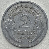 Франция 2 франка 1946 г.