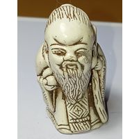 Нэцкэ -  Бог долголетия или мудрости (похоже на Шоу-сина).