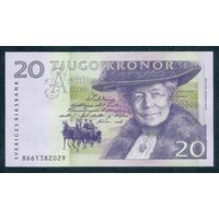 Швеция 20 крон 2008 год