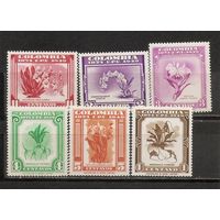 ФФ1 Колумбия 1950 Цветы