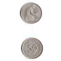 50 пфеннигов Германия 1983 года(F)