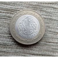 Werty71 Турция 1 лира 2015