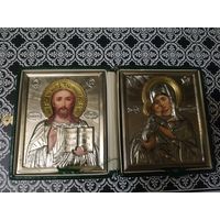 Складень. Куплен в Жировицах в церковной лавке,освящен,в 90-х годах.