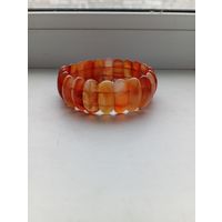 Браслет сердолик Ноготки 2 см длина ноготка