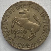Германия (Вестфалия) 10000 марок 1923 г. Нотгельд