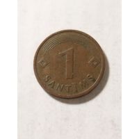 Латвия 1 сантим 1992