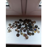 Монеты и прочее от 1660г