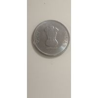 Индия 1 рупия 2023г. 75 лет Независимости