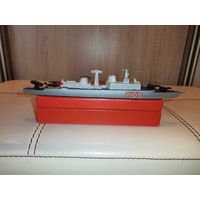 Модель фрегата Matchbox, Seakings K308, Англия, алюминий, пластик, длина 22 см.