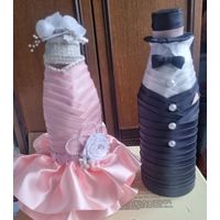 Украшение на бутылку