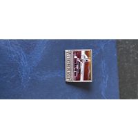 Значки.Город Москва . вставка стекло.