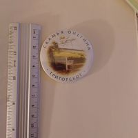 Значок Тригорское. Скамья Онегина