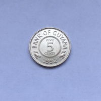 5 центов 1992