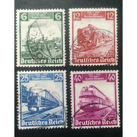 Германия\182ф\  1935  железная дорога. Локомотивы