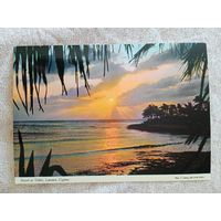 Кипр, закат на озере Текке