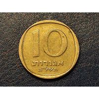Израиль 10 агорот 1972