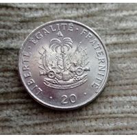Werty71 Гаити 20 сантимов 1991