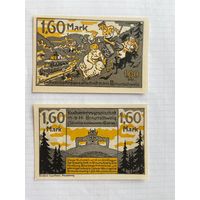 Нотгельд 1,60 марки. Брауншвейг. Веймарская республика - 04 (2)