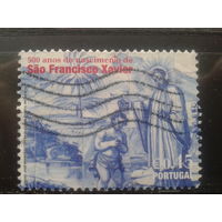 Португалия, 2001. 500 лет со дня рождения Св. Франциска Ксаверия. Mi-2,0 евро гаш.
