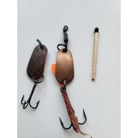 Блесна из набора "НЕВСКИЙ" Завод пластмассовых спорттоваров г. Отрадное, СССР (ПО Блесна)